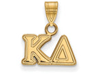 Logoart Sterling Silver Gp Kappa Delta Small Pendant