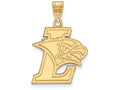 Logoart Sterling Silver Gp Lehigh University Large Pendant