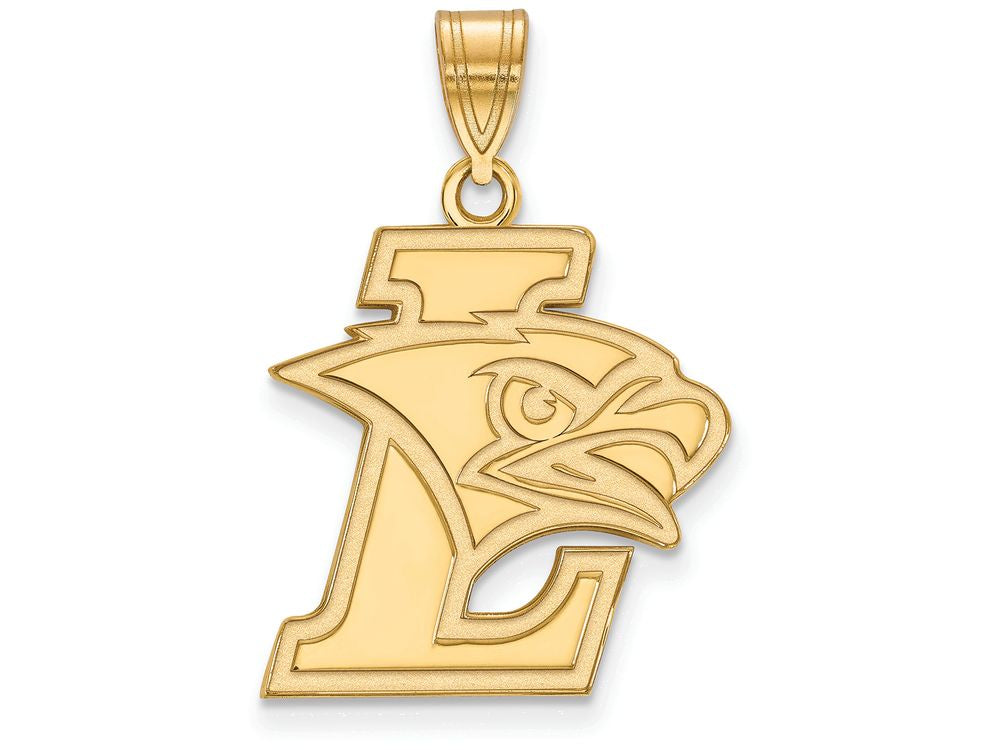 Logoart Sterling Silver Gp Lehigh University Large Pendant
