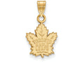 Sterling Silver Gp Nhl Logoart Toronto Maple Leafs Small Pendant
