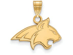 Logoart Sterling Silver Gp Montana State University Small Pendant