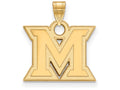 Logoart Sterling Silver Gp Miami University Small Pendant