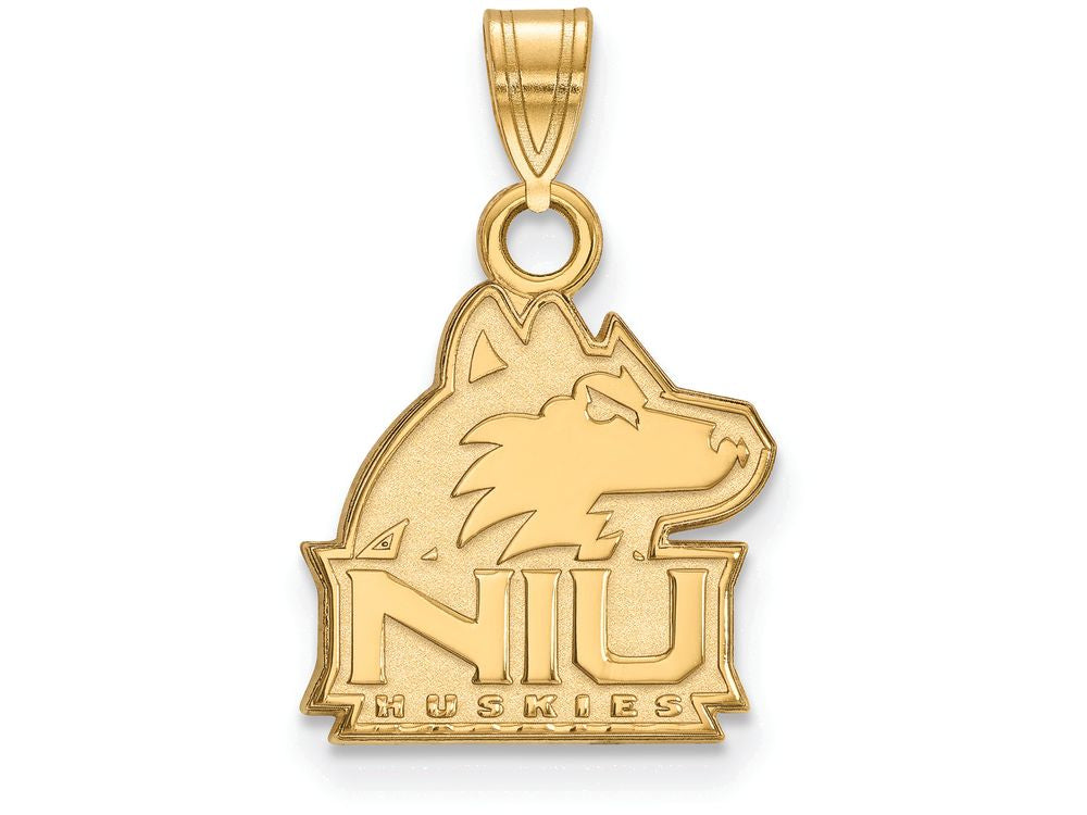 Logoart Sterling Silver Gp Northern Illinois University Small Pendant