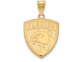 Sterling Silver Gp Nhl Logoart Florida Panthers Large Pendant
