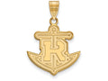 Logoart Sterling Silver Gp Rollins College Large Pendant