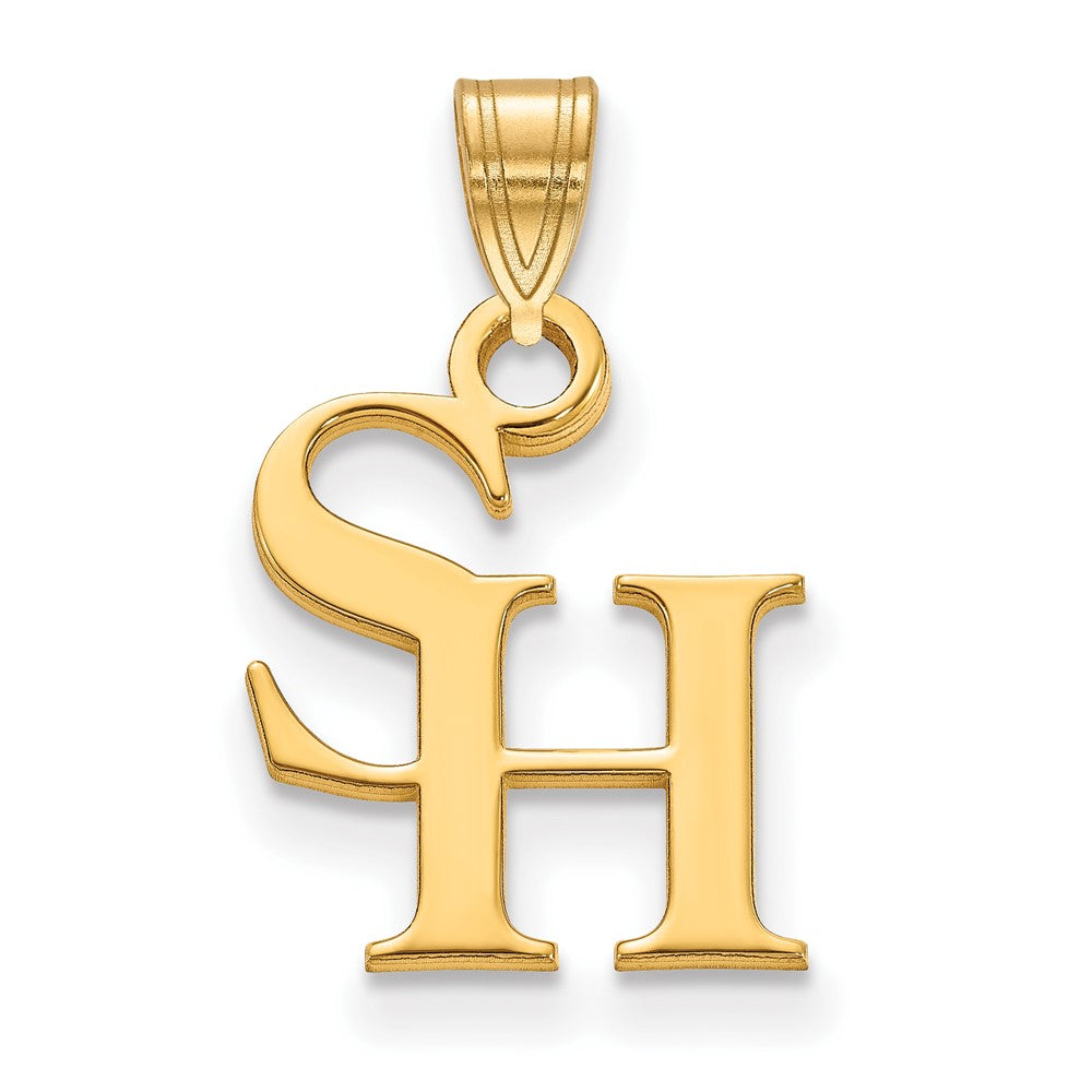 Logoart Sterling Silver Gp Sam Houston State University Small Pendant