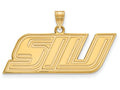 Logoart Sterling Silver Gp Southern Illinois University Small Pendant