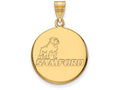 Logoart Sterling Silver Gp Samford University Large Pendant