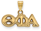 Logoart Sterling Silver Gp Theta Phi Alpha Small Pendant
