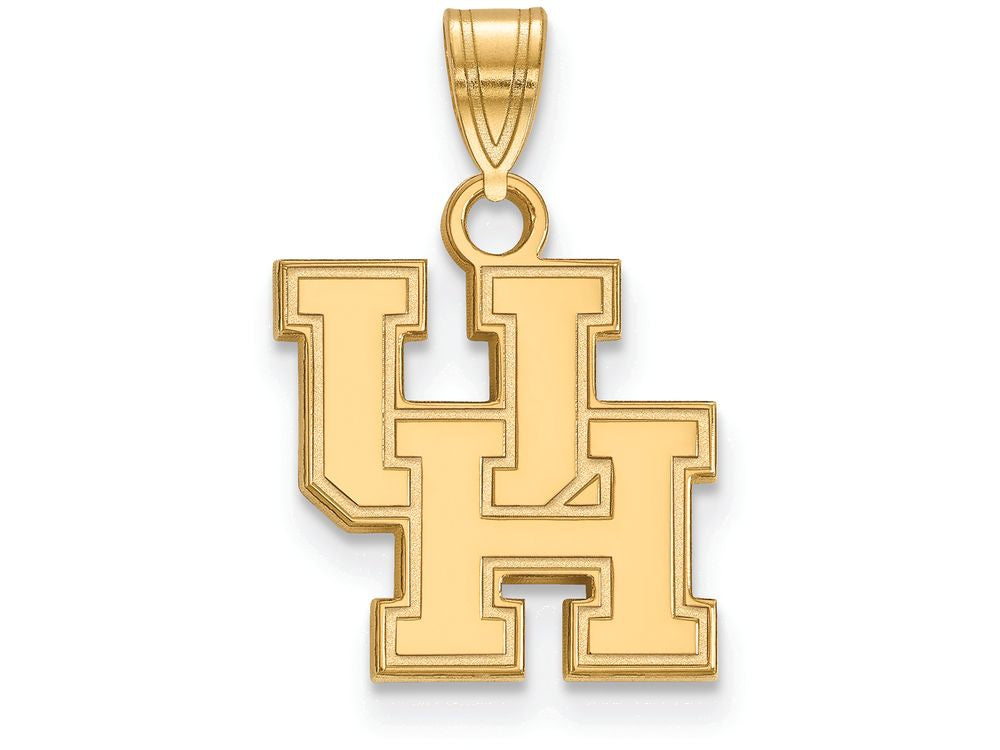 Logoart Sterling Silver Gp University Of Houston Small Pendant