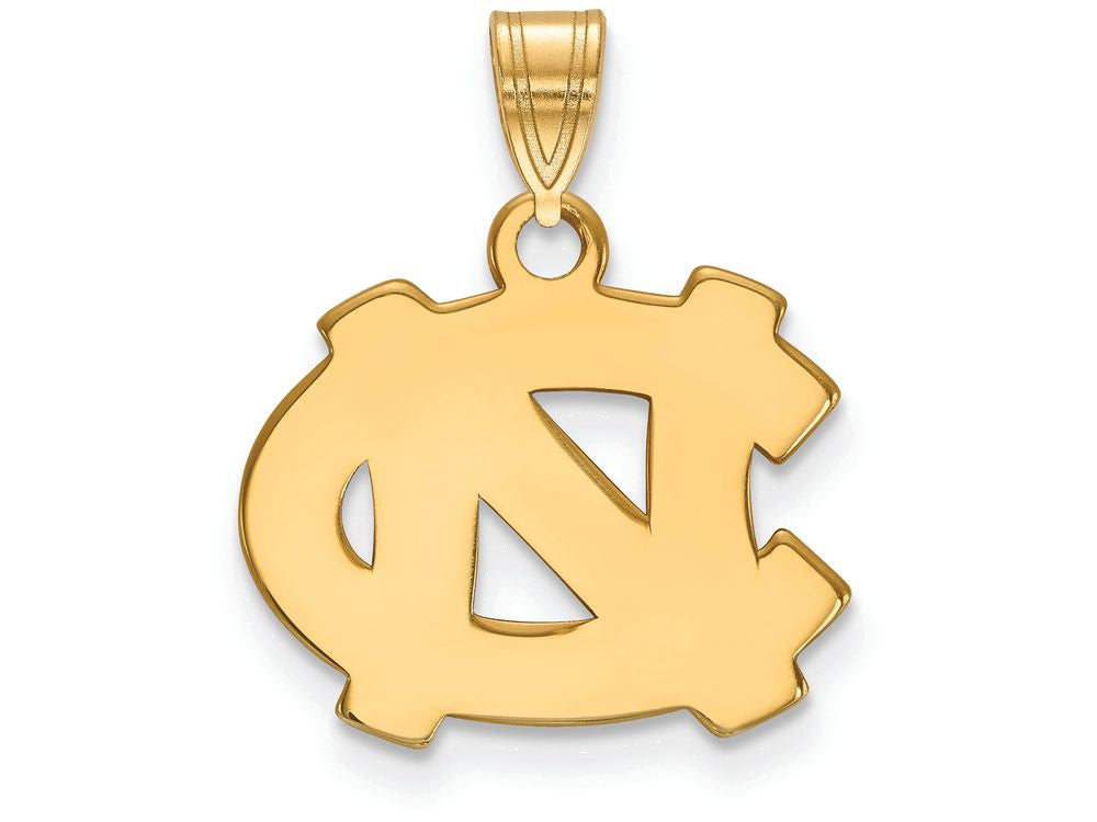 Logoart Sterling Silver Gp University Of North Carolina Small Pendant