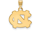 Logoart Sterling Silver Gp University Of North Carolina Small Pendant