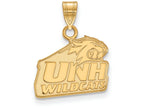 Logoart Sterling Silver Gp University Of New Hampshire Small Pendant