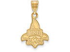 Logoart Sterling Silver Gp University Of New Orleans Medium Pendant