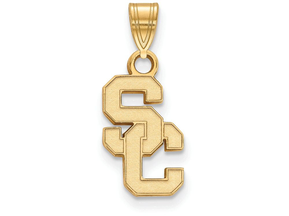 Logoart Sterling Silver Gp University Of Southern California Small Pendant