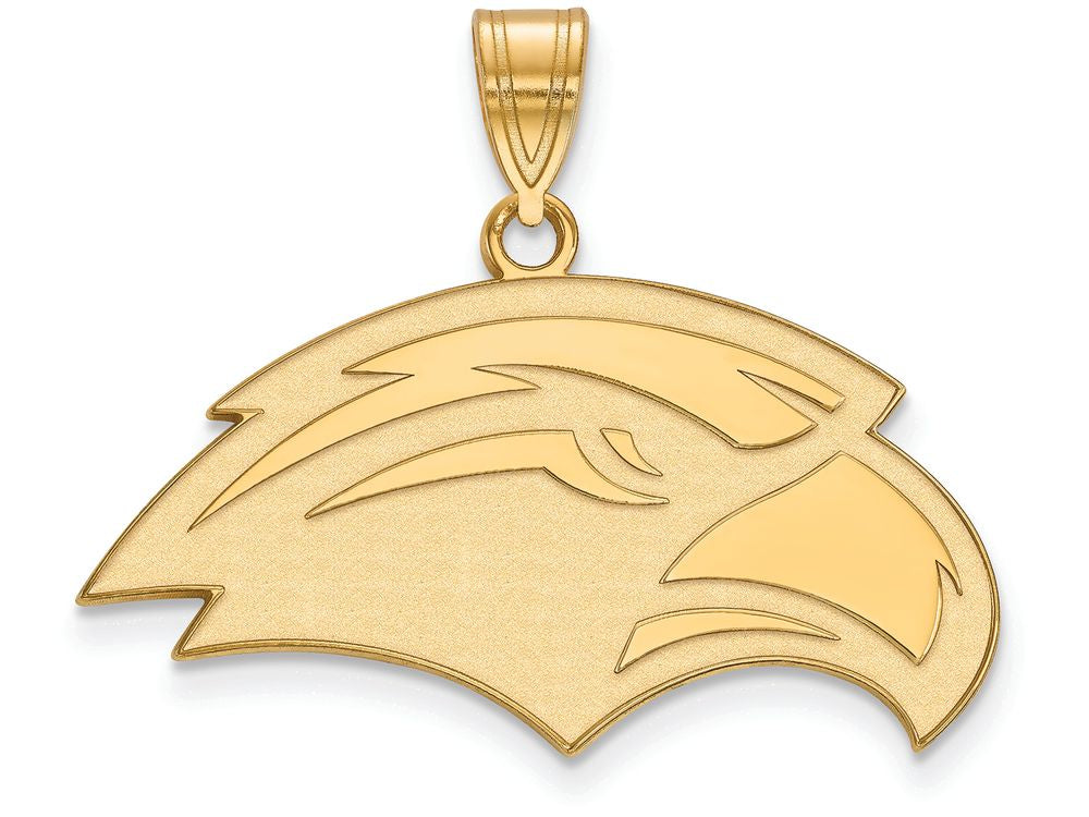 Logoart Sterling Silver Gp University Of Southern Misterling Silver Medium Pendant