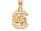 Logoart Sterling Silver Gp University Of South Carolina Small Pendant