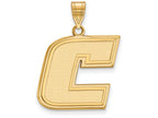 Logoart Sterling Silver Gp The U Of Tennessee At Chattanooga Large  Pendant
