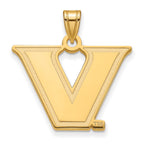 Logoart Sterling Silver Gp Vanderbilt University Large Pendant