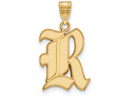 Logoart Sterling Silver Gp Rice University Large Pendant
