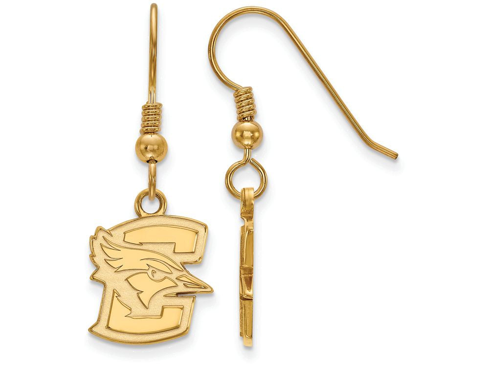 Logoart Sterling Silver Gp Creighton University Small Dangle Earrings