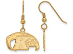 Logoart Sterling Silver Gp Kent State University Small Dangle Earrings