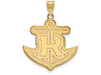 Logoart Sterling Silver Gp Rollins College Extra Large  Pendant