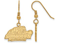 Logoart Sterling Silver Gp Southern University Small Dangle Earrings