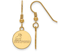 Logoart Sterling Silver Gp Samford University Small Dangle Earrings