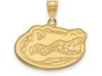 Logoart Sterling Silver Gp University Of Florida Medium Pendant