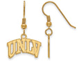 Logoart Sterling Silver Gp U Of Nevada Las Vegas Small Dangle Earrings