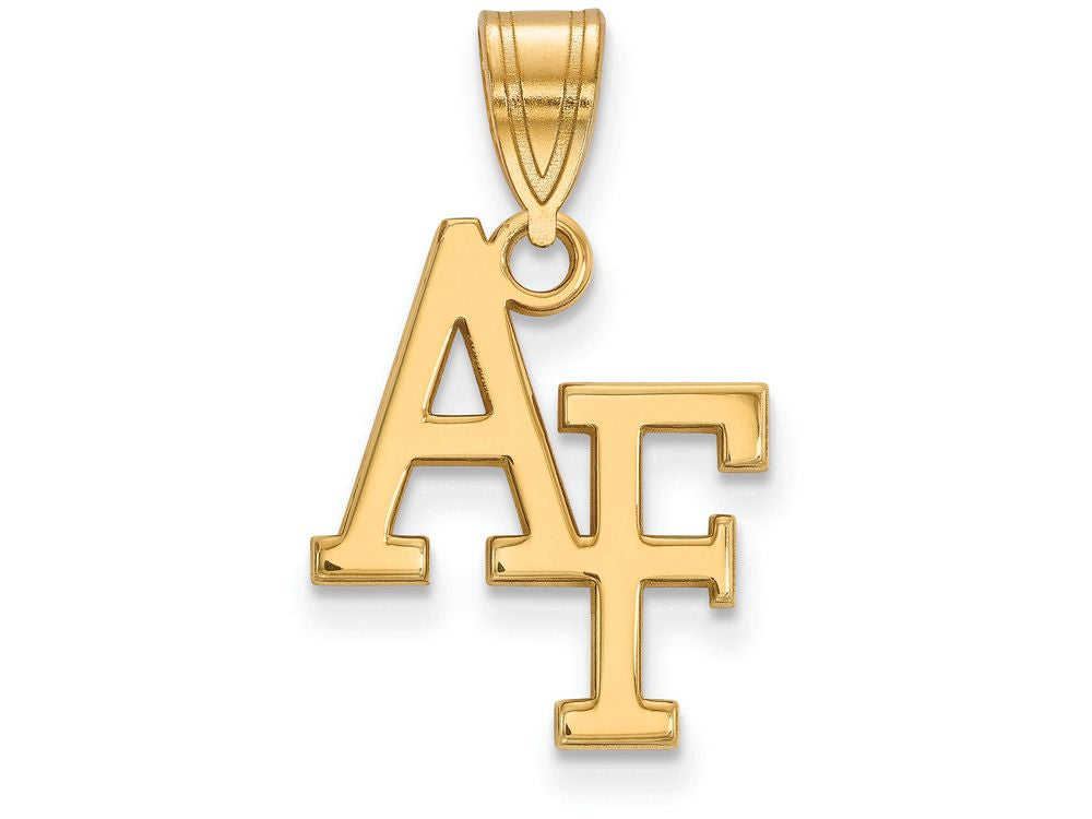 Logoart Sterling Silver Gp United States Air Force Academy Medium Pendant