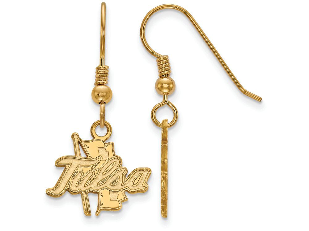 Logoart Sterling Silver Gp The University Of Tulsa Small Dangle Earrings