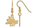 Logoart Sterling Silver Gp The University Of Tulsa Small Dangle Earrings