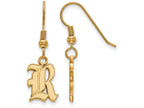Logoart Sterling Silver Gp Rice University Small Dangle Earrings