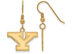 Logoart Sterling Silver Gp Youngstown State University Small Dangle Earrings