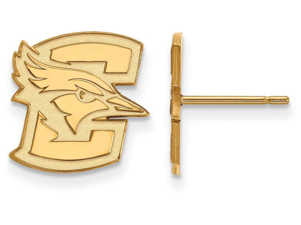 Logoart Sterling Silver Gp Creighton University Small Post Earrings