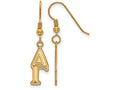 Logoart Sterling Silver Gp Delta Gamma Dangle Small Earrings