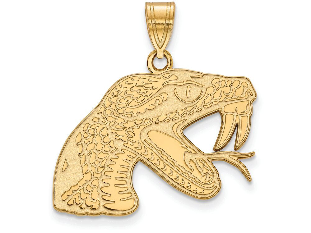 Logoart Sterling Silver Gp Florida Aandm University Large Pendant