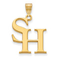 Logoart Sterling Silver Gp Sam Houston State University Large Pendant