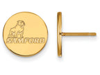 Logoart Sterling Silver Gp Samford University Small Post Earrings