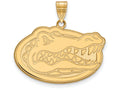 Logoart Sterling Silver Gp University Of Florida Large Pendant