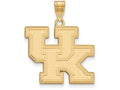 Logoart Sterling Silver Gp University Of Kentucky Large Pendant