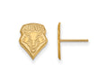 Logoart Sterling Silver Gp University Of New Mexico Small Post Earrings