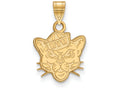 Logoart Sterling Silver Gp Brigham Young University Small Pendant