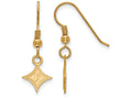 Logoart Sterling Silver Gp Furman University Extra Small Dangle Earrings