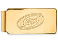 Sterling Silver Gp Nhl Logoart Carolina Hurricanes Money Clip