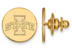 Logoart Sterling Silver Gp Iowa State University Lapel Pin