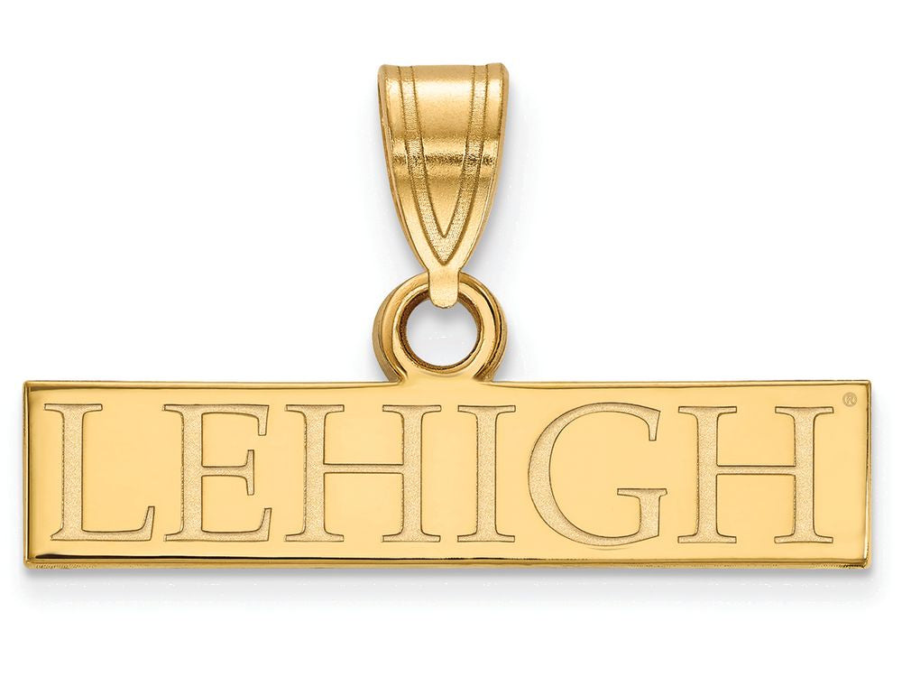 Logoart Sterling Silver Gp Lehigh University Small Pendant