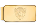 Sterling Silver Gp Nhl Logoart Florida Panthers Money Clip